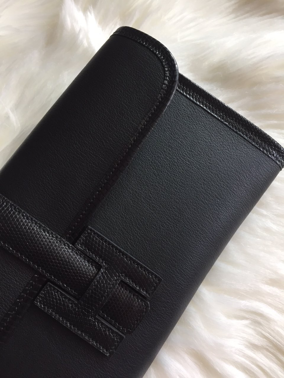 에르메스 지제 엘란29 블랙 스위프트 리자드 가죽